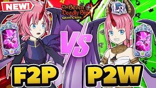 NEW *BROKEN* LR MILIM F2P VS P2W! Do Dupes Matter? | 7DS: Grand Cross