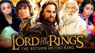 THE LORD OF THE RINGS: THE RETURN OF THE KING (2003) MOVIE REACTION!! First Time Watching! LOTR