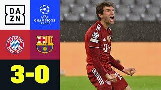 Müller bleibt Barcas Schrecken: FC Bayern - FC Barcelona 3:0 | UEFA Champions League | DAZN