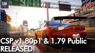 CSP 1.80 prev1 (with rain) & 1.79 Public RELEASED | What's changed? | Assetto Corsa Mods 2022