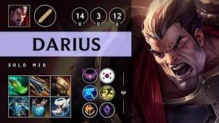 Darius Mid vs Ambessa - KR Master Patch 25.04