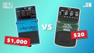 The Boss VB-2 VS Behringer Ultra Vibrato (With IDLES' Lee Kiernan)