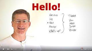 5 Ways To Say ‘Hello’ In English