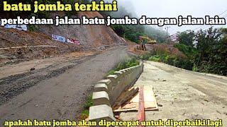 batu jomba terkini!! inilah perbedaan jalan batu jomba dengan jalan lain