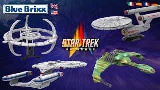 Star Trek Display Models by BlueBrixx - From Brick Built Starships to Space Stations - All Sets!