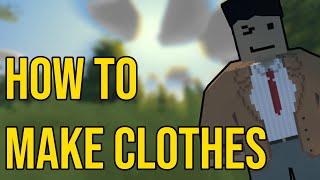 How To Make Clothes in Unturned (2024)