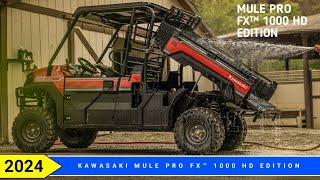 New 2024 Kawasaki Mule Pro FX 1000 HD Edition, Spec, Color and Price