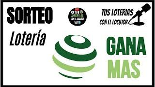 Sorteo Lotería Nacional Tarde Gana Mas en VIVO de hoy miercoles 16 de noviembre de 2022