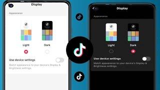 Как включить темный режим на TikTok, обновление Android_ 2024