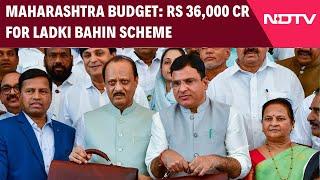 Maharashtra Budget | Maharashtra Budget Allocates Rs 36,000 Crore For Ladki Bahin Scheme