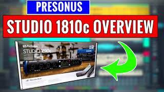 PreSonus Studio 1810c Audio Interface Overview with PCAudioLabs Pro Audio Laptop - OBEDIA.com