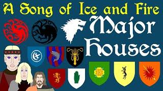 A Song of Ice and Fire: Major Houses of Westeros | Complete History