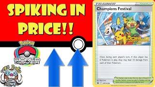 Rare Pokémon Card is Spiking in Price! Why is Champions Festival so Expensive!? (Pokémon TCG News)