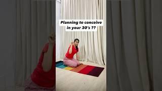 Yoga for fertility. #fertilityyoga #fertilitydiet #conceivenaturally #yogawithbhumikaa