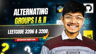 3206 & 3208. Alternating Groups II | 3206. Alternating Groups I | Not Sliding Window