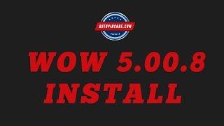 WOW 5.00.8 R2 Install + Activate  (english version)