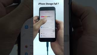 iOS 17/17.4 - Clean iPhone Storage #shorts