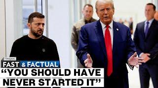 Fast and Factual LIVE: Trump Slams Zelensky After Ukraine Opposes Exclusion From Saudi Talks | N18G