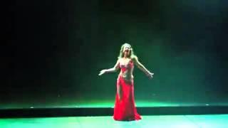 "Flying" show ending part including bellydance by Anna Lonkina