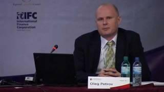 Oleg Petrov, Program Coordinator at World Bank, speaking at the e-Democracy Conference 2011