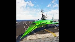 The Famous Concorde Thrilling Takeoff From Aircraft Carrier