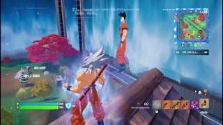 Goku vs Goku (Fortnite Houdini event but its Goku\Kakarot)