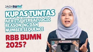 Kupas Tuntas Verbal Logic Reasoning & Number Sequence RBB BUMN 2025 – Strategi Sukses Lolos Tes!