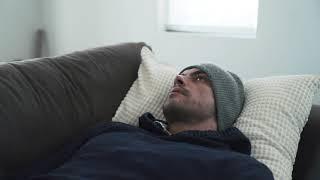 Man Returns Home EXHAUSTED - HIGHEST QUALTIY 4K Stock Footage