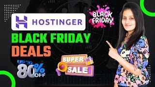 Hostinger Black Friday Deals | Best Web Hosting For Affiliate Marketing | Black Friday Sale 2024