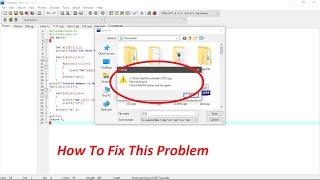 How To Fix File not Found Check the File Name and Try Again in Windows 10 , 8 , 7 | Laptop |