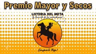 🟠 Resultado PREMIO MAYOR Y SECOS Loteria del META Miercoles 2 de Octubre de 2024