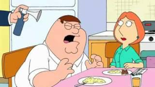 Family Guy - Peter Gets Censored By The FCC Via Air Horn In His Own House!