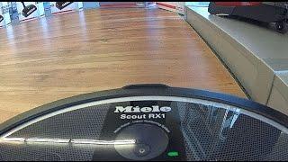 Miele Scout RX1 Red Test and Review Robot view