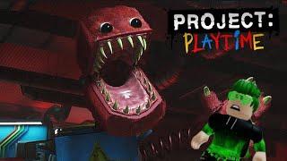 СТРАННАЯ КОРОБКА ПЫТАЕТЬСЯ УБИТЬ НАС!!/Roblox Project Playtime Multiplayer