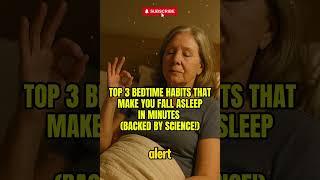 TOP 3 BEDTIME HABITS THAT MAKE YOU FALL ASLEEP IN MINUTES BACKED BY SCIENCE!