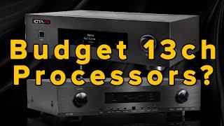 Options for BUDGET 13ch Home Theater Processors?