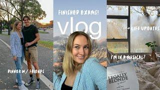 COLLEGE VLOG - I'M ON HOLIDAYS! | hanging w friends, uni + life update, I'm in a musical?!