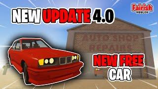 How To Get The New Free Car? And What's New In This New Update 4.0?- A Dusty Trip Roblox