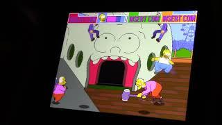 Arcade1up The Simpsons Arcade Cabinet Playthrough