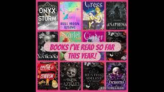 Books I’ve read this year! #booktube #booktok