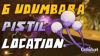 6 Udumbara Pistil Location | Genshin impact