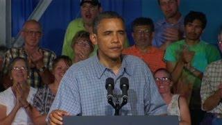 Obama v. Romney in Iowa presidential campaign 2012