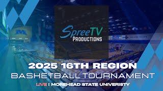 LIVE | 16th Region Girl's Basketball Tournament | Menifee County vs Russell | March 7, 2025