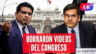 Red de prostitución en el Congreso: videos de las cámaras de vigilancia fueron borrados | #LR