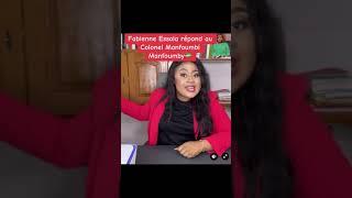 Marlene Fabienne parle suite au message de Mafoumbi 