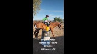 Legend Acres CHA Horseback Lessons in Wittmann AZ