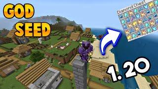 God Seed For Minecraft Bedrock And Pocket Edition | Seed Minecraft 1.20#minecraftseed