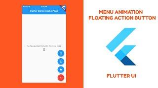 Menu Animation FAB - Flutter UI