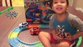 Magic Track Race Car Adventure and Unboxing