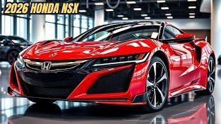 2026 Honda NSX Review - Honda’s Ultimate of Tech and Speed!